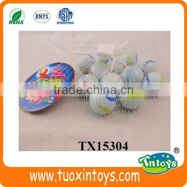 23mm glass marble play game toy round ball set for children