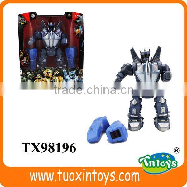 Infrared ray RC kids fire fighting robot toy