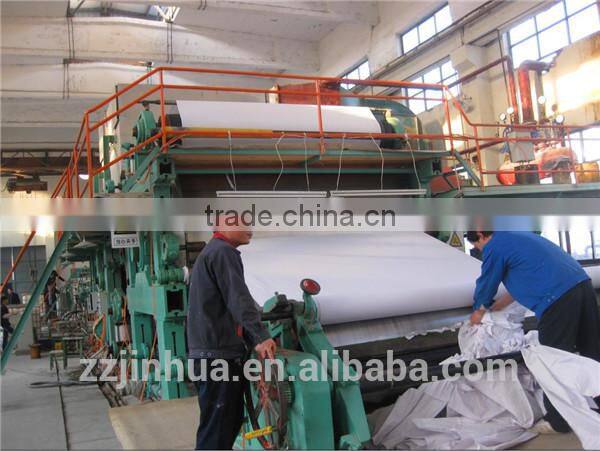 1092mm paper wideth 4-5 t/d capacity a4 printing paper making machine