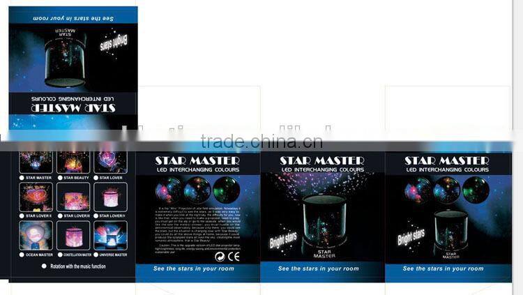 LED star master night light for bar romantic master star master
