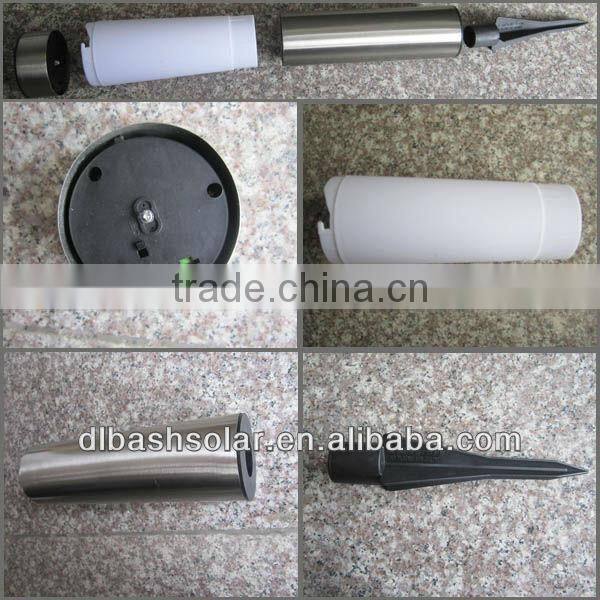 hot sale stainless steel high lumen outdoor solar garden lights