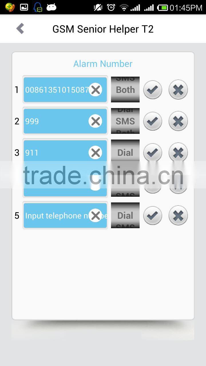 elderly telephone medical alarm system Aged care products