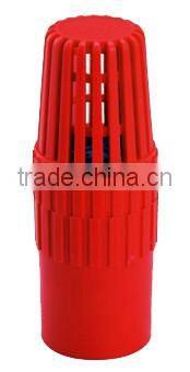 Red PVC Foot Valve For Water Pump