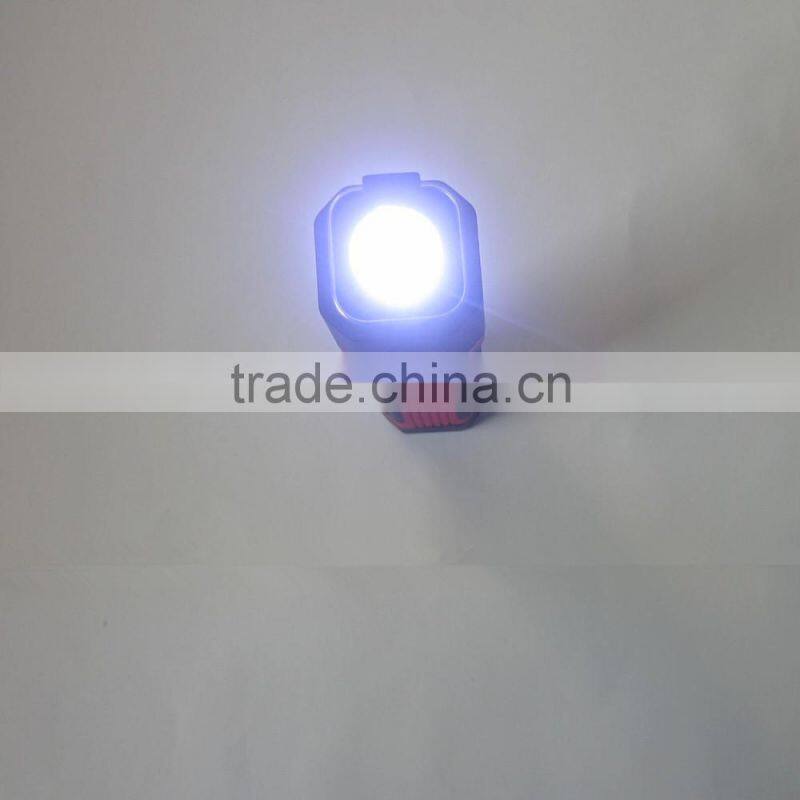 Scalable Slide Magnetic LED and COB Work Flash Light