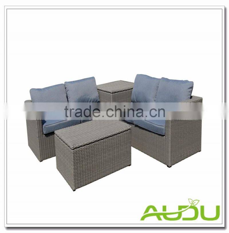 Audu 2017 Original Grey Openable Garden Outdoor Rattan Loungest