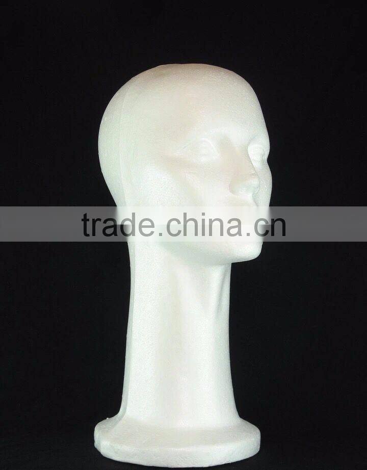 Wholesale foam mannequin head for wig and hat display