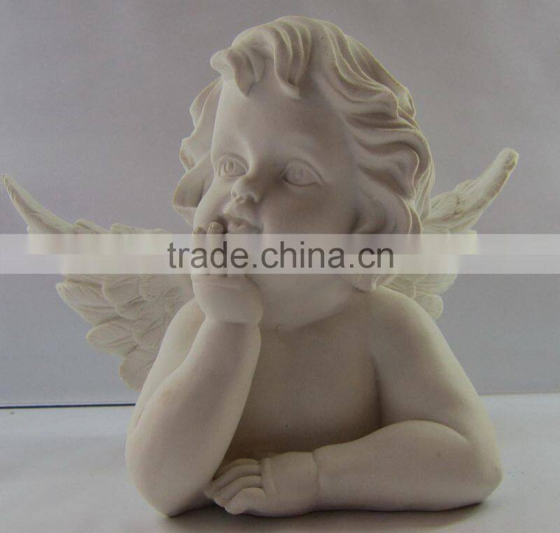 New arrival resin religious little angel statue