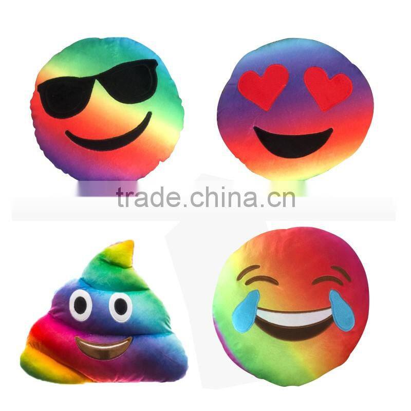 Animal Plush Toys Emoji Plush Stuffed Toy For Crane Machine