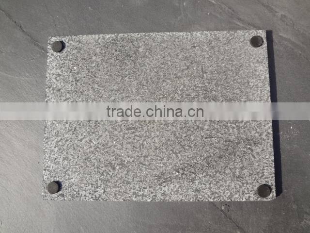 hot sale honed and polished granite placemat,natural exquisite stone granite placemat