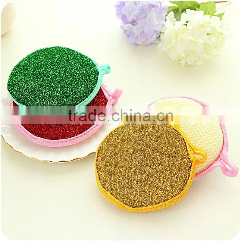 Q100 Plastic kitchen cleaning sponge brush