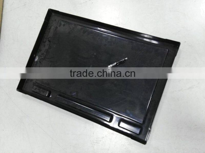black material thick ABS custom large plastic tray
