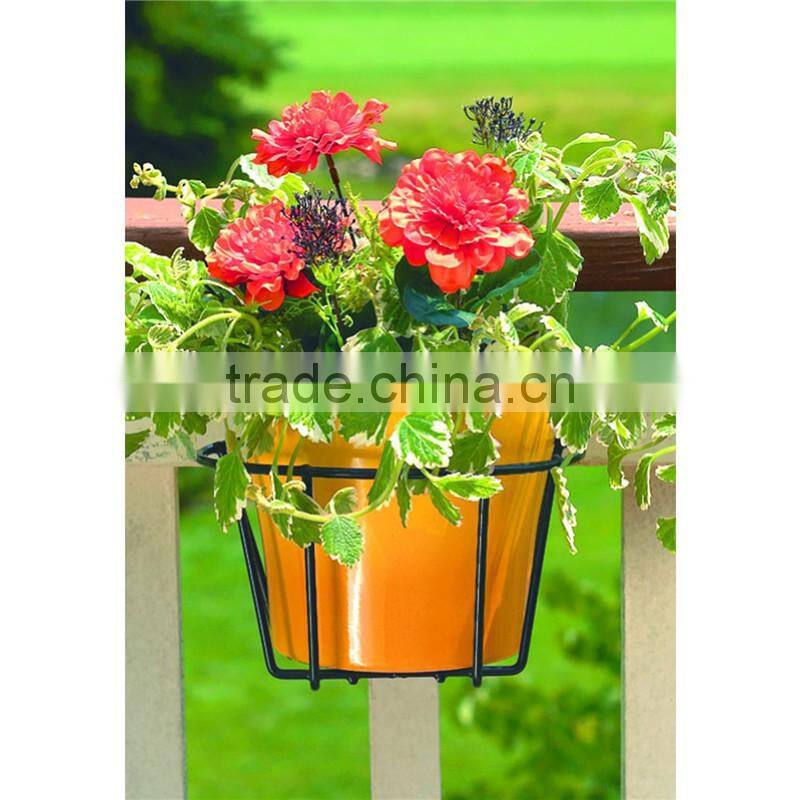 2017 Fashion design hanging metal flower pot rack