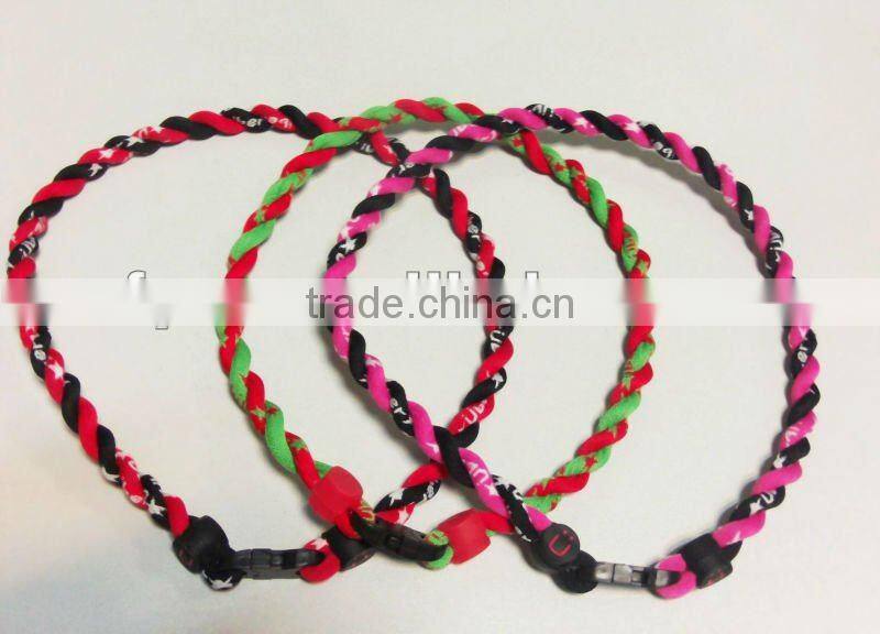 Titanium Athletic Necklaces and Bracelets
