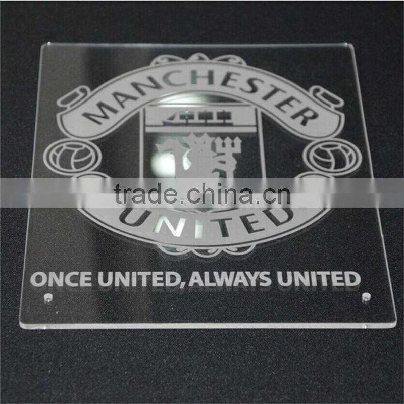 Custom Clear acrylic mask display holder