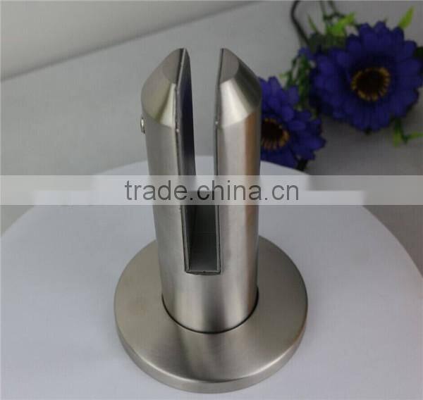 Stainless Steel Round Glass Spigot Short Glass Fence Post