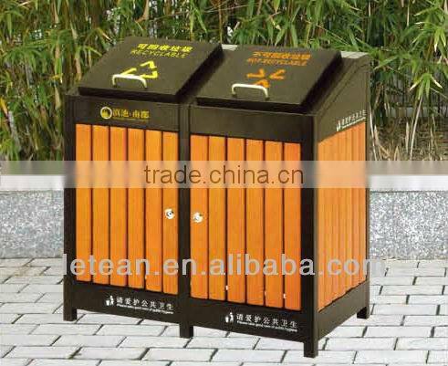 New design landscaping wooden garden flowerpot LT-2127L