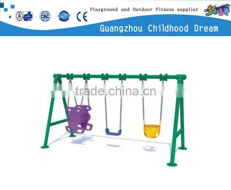 (CHD-903) Three seats children outdoor swing sets