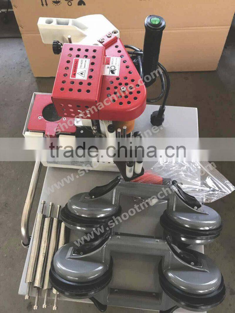 Portable Edge Banding Machine Model IIII with Hot melt adhesive pot volume 160ml and Pre-heating time about 10 Min