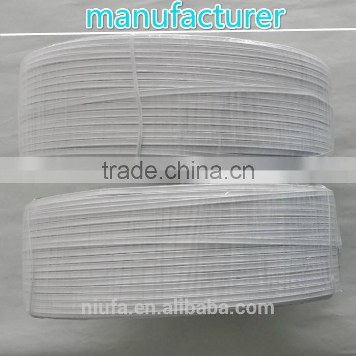 Factory supply good quality HDPE whole plastic nose wire for japanese surgical mask