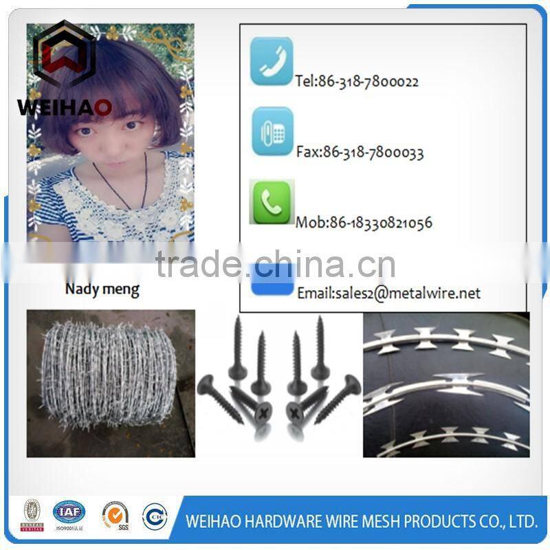 Factory low price of galvanized crimped wire mesh