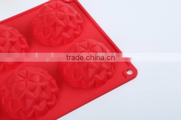 Flower muffin mold, food grade silicone microwave cake pan,cupcake mold