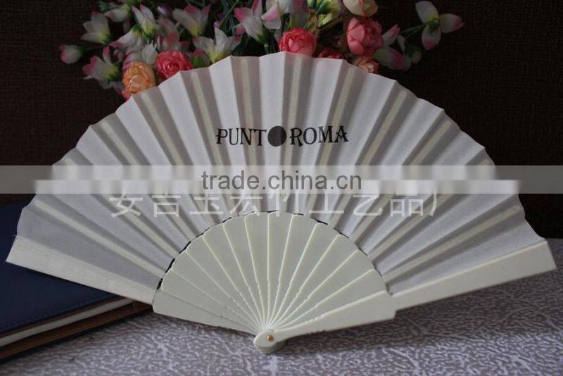 Spanish style plastic hand fan
