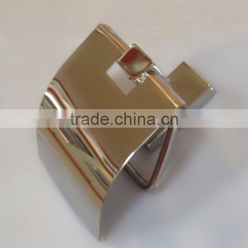 Bath Hardware factory supply stainless steel roll paper rack (with cover )