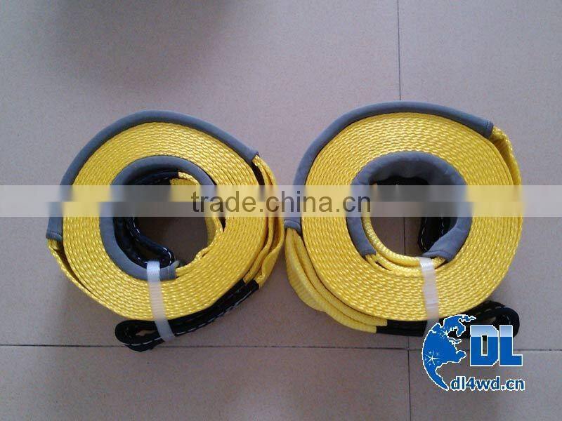 9M Polyester Snatch Strap 4x4 Tow Strap For Recovery Truck Vehicle Tools