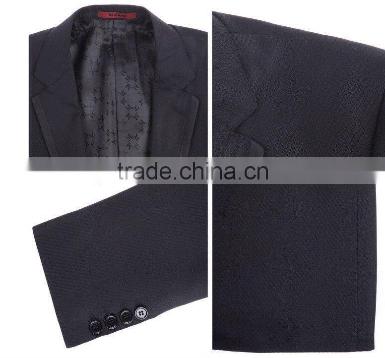 Two button single breast mens wedding tuxedo new design wedding ceremony best man blazer