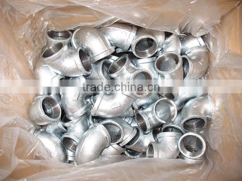 Malleable iron pipe fittings