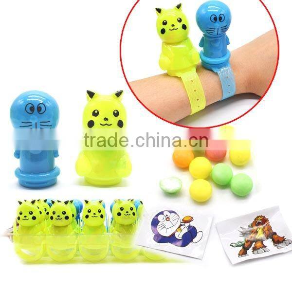 New Product Pikachu Doraemon Cartoon Toy Watch Toy Candy