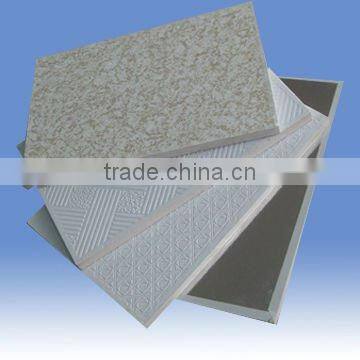 PVC Laminated Gypsum Tiles based high quality gypsum board