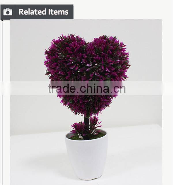 Home decoration items lucky-shaped plant artificial plants