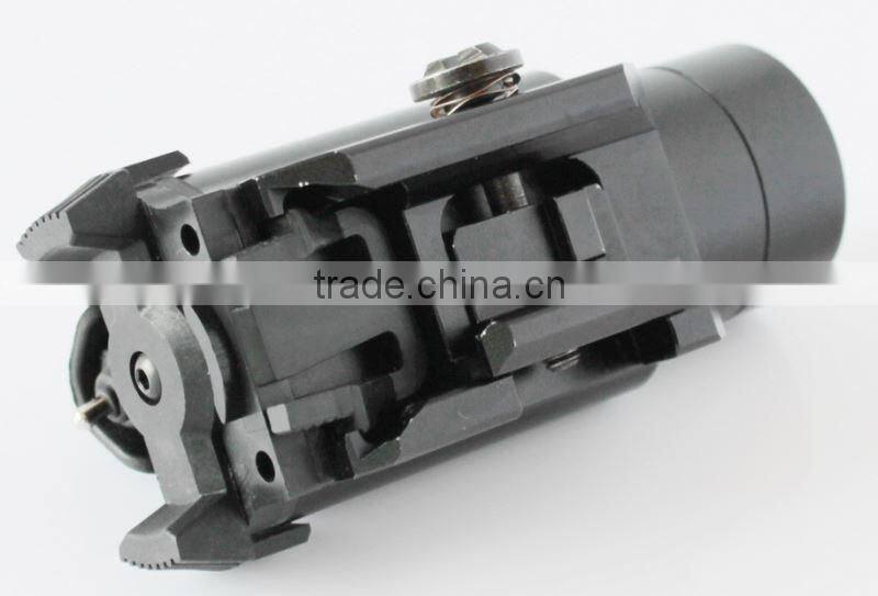 Erains TAC Optics Military Standard Cree 5mW Red Laser Sight 225 Lumens LED Flashlight Tactical Laser LED Flashlight Combo