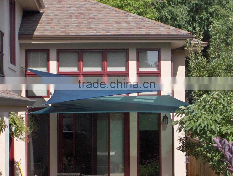 100% HDPE HDPE netting products factory direct sale anti UV Colour Shade Sail