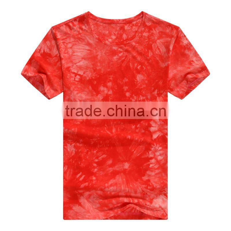 Men Tie Dye T-shirt ,cotton T-shirt, summer shirt,slim t-shirt