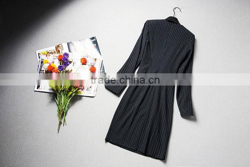 2016 hotsale Elegant Plaid Dresses Business Casual Office Formal Pencil Sheath Dress