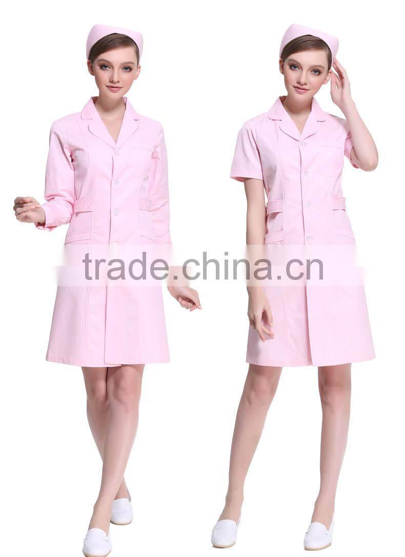 OEM ODM nurse uniform lab coat nursing coat medical scrubs dress