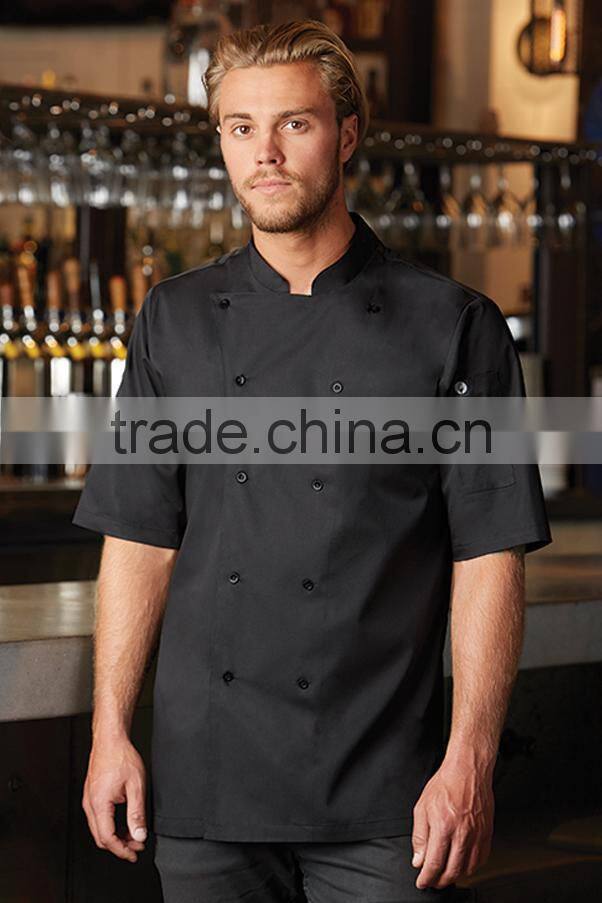 Lightweight poly/cotton chef jacket Euro Fit Chef Coat