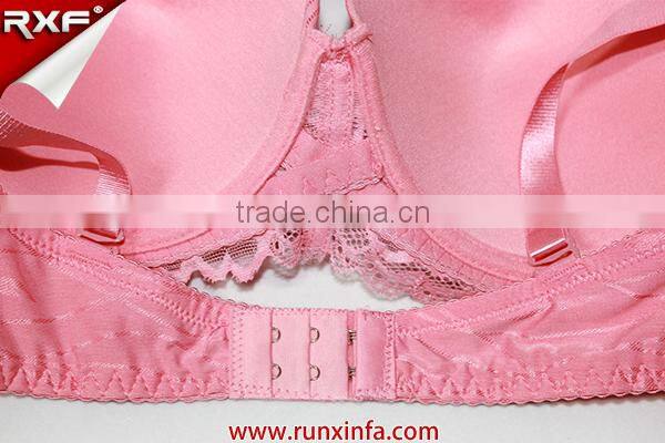 New style pink export bra/ women push up bra wholesale