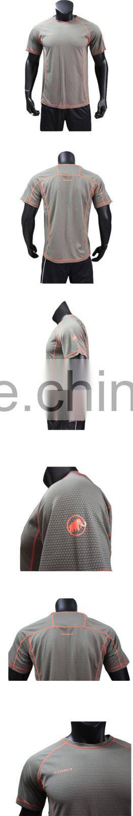 Short Sleeve Printed T-Shirt Customize Man Sports Wear