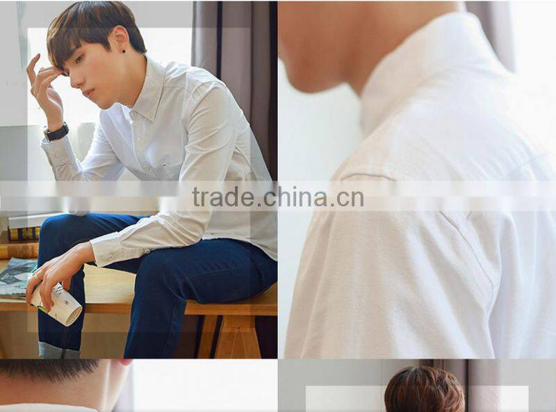 new design cotton men shirt SL072