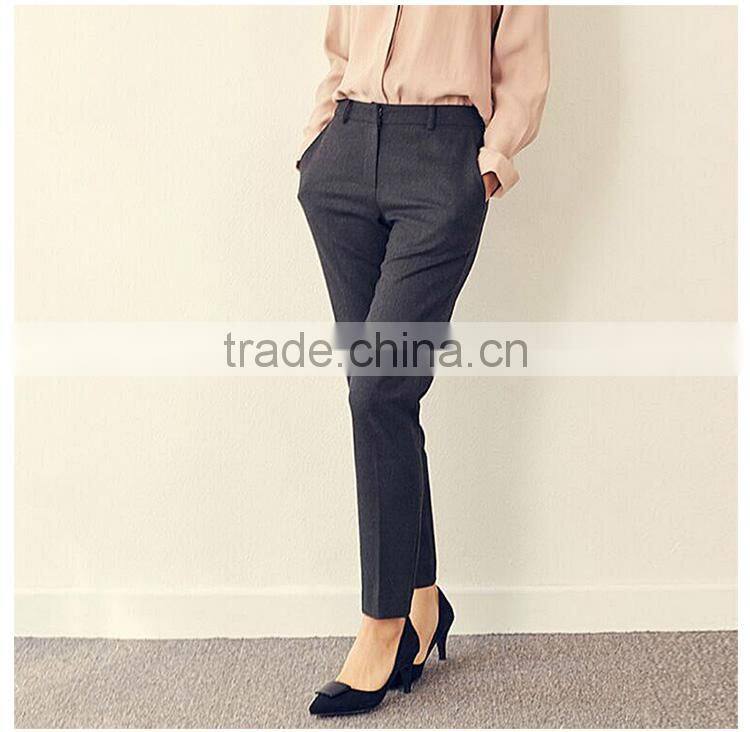 Female trousers pants nine leisure 2017 new spring seven skinny pants suit trousers commute custom made