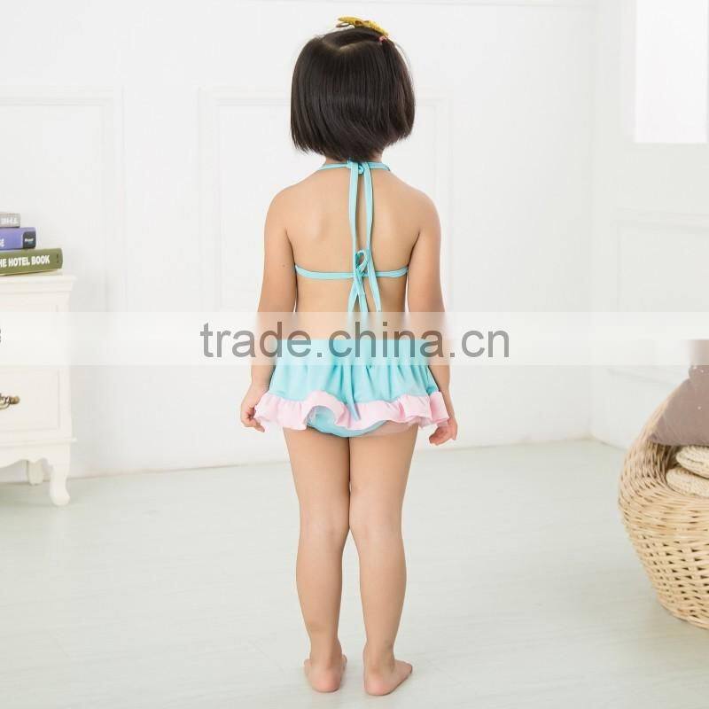 2017 Baby summer boutique clothing set baby bikini children's swimwear kids swimming wear baby beach clothing