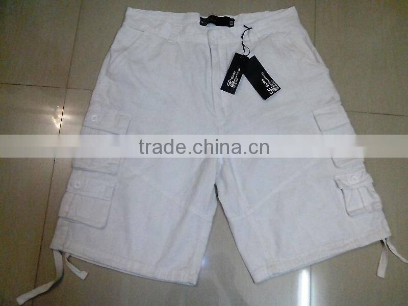 MENS EXCLUSIVE 9 PKT CARGO SHORTS (Garment Stock lots / Apparel Stock / stocklots / Garment Apparel from Sri Lanka / Bangladesh)