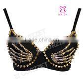 Leather Steel Bone Underbust Cheap Corsets For Sales