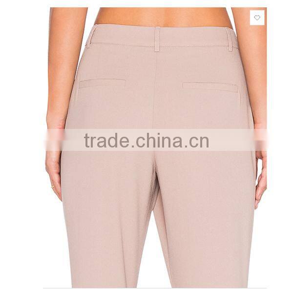 New fashion women pants speacil cutting pants OEM wholesale clothing