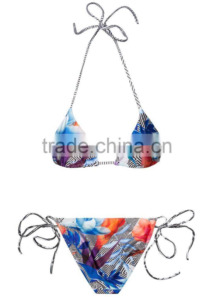 ladies fashion halter bikini set