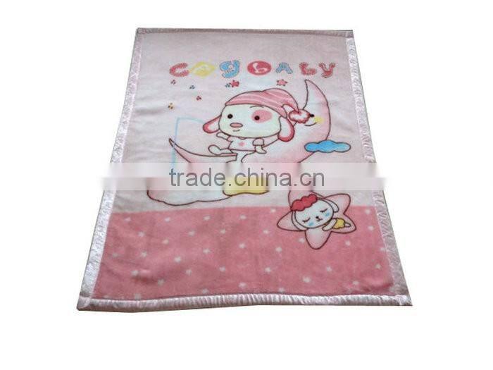 Top Selling Factory Wholesale OEM Baby Soft Raschel Blanket