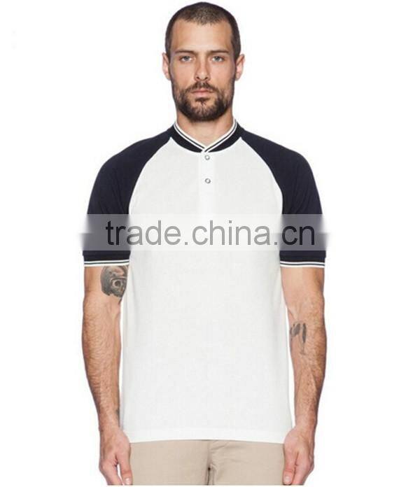 Wholesale stylish mens polo shirts no collar